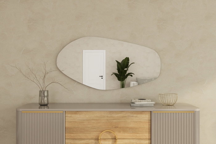 Hanah Home Espejo Bella - Black
